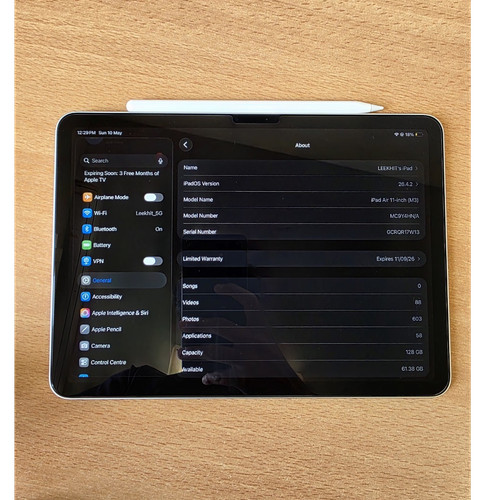 Apple ipad air - apple, pollici