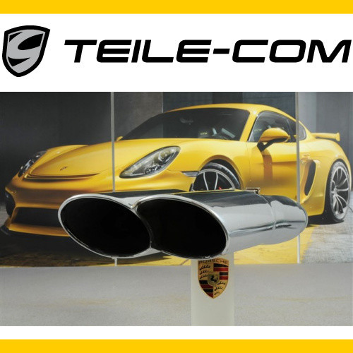 Terminale scarico porsche - terminale, di