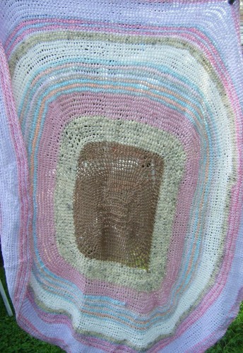Coperta maglia nonna - , vintage