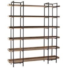 Libreria industrial maxi legno - industrial,