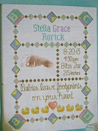 Modello punto croce - , "baby