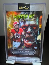 Carson Beck Wild Card Monster Hit 1-1 serie RPC Monster Hunt