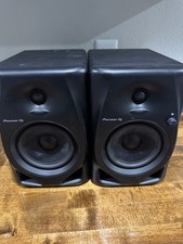 Pioneer DJ DM-50D Altoparlante monitor da studio alimentato attivo da 5 pollici (coppia), Nero