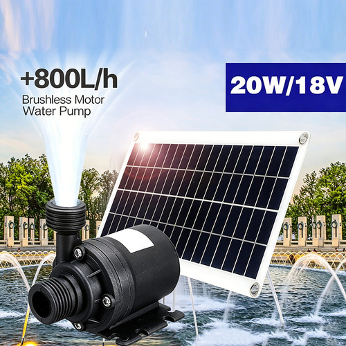 Pompa acqua solare ecologica