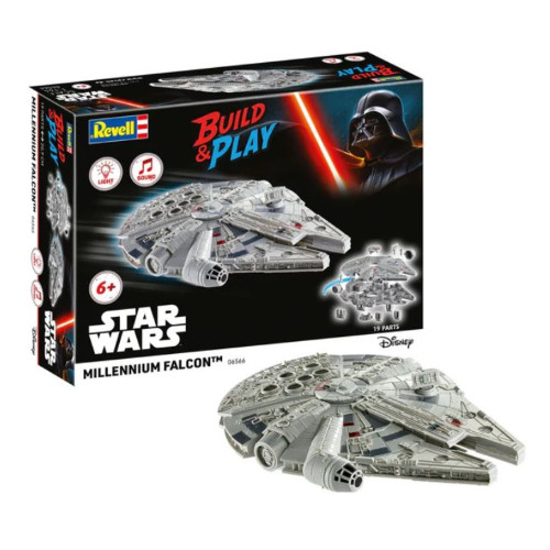 Millennium falcon light and - falcon, (w/light