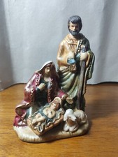 Holy Family Ceramic Nativity