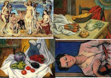 GIAMBECCHINA lotto 4 cartoline