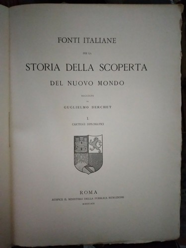 Fonti italiane storia scoperta - fonti,