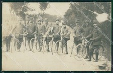 Pavia Confienza Militari Foto cartolina QT0398