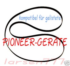 Pioneer PL 333 tra cui cinghia