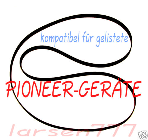 Pioneer 333 tra - pl, cinghia