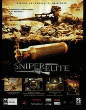 Sniper Elite Video Game Ad