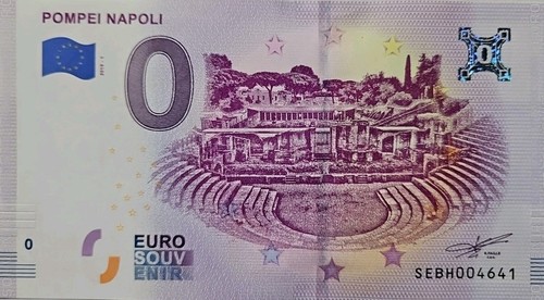 Banconota euro pompei napoli - banconota,
