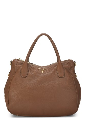 Prada brown vitello daino - brown,