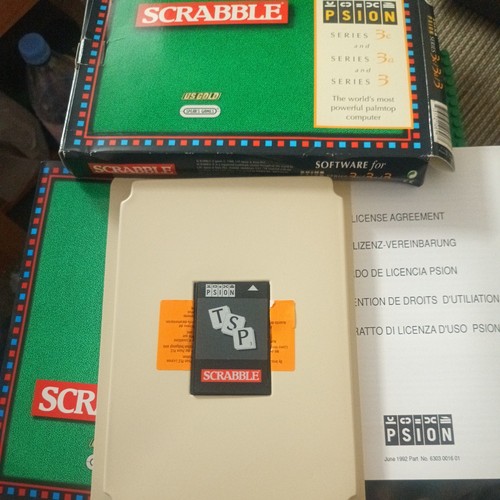 Psion scrabble game - scrabble, per