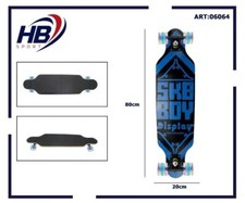 Skateboard Skate In Legno colorato 80CM Per Sport e Divertimento