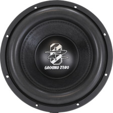 Ground Zero Radioactive GZRW 30-D2 30 cm/12"" subwoofer alta qualità