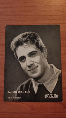 Fausto cigliano cartolina - -,