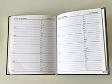 Diario da scrivania rigido