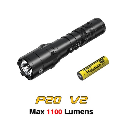 Torcia tattica nitecore p20 - torcia,