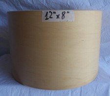 Fusto in Acero trattato Maple 12" x 8" x tom tamburo percussione Lieve difetto