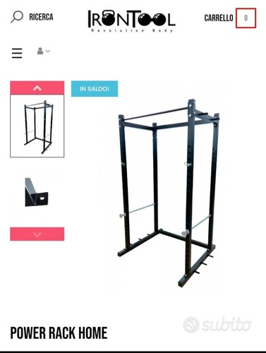 Power rack palestra iron - rack, tool|