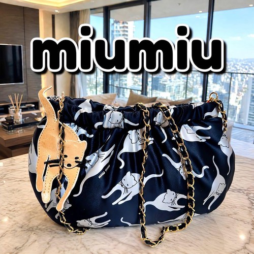 Borsa tracolla catena miu - borsa,