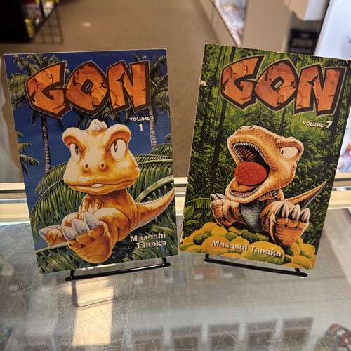 Gon vol 7 manga - 7, dinosauro