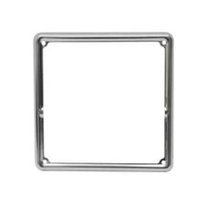Cornice targa cromato in