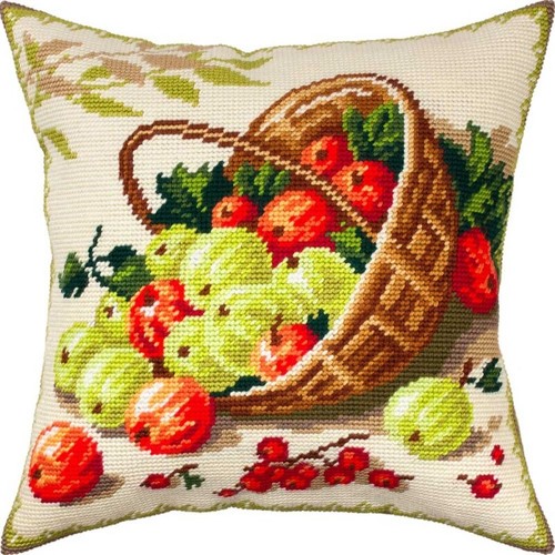 Copricuscino ricamo arazzo kit