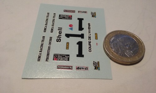 Decals decalcomanie deco simca - deco,