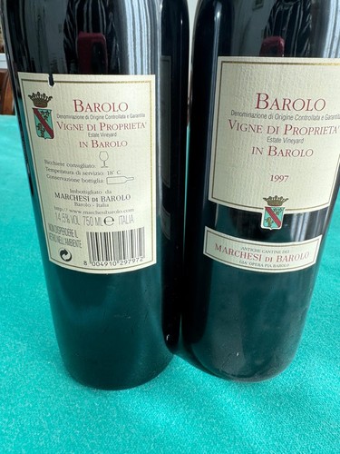 Due bottiglia barolo - di,