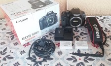 Canon Eos DSLR 550d fotocamera digitale reflex + accessori NON FUNZIONANTE LEGGI