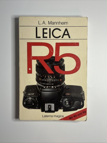 Leica manuale a mannheim - r5, l.a
