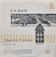 Bach – Concerti Per 2 Clavicembali e Archi / Janigro, Heiller, Rapf - LP