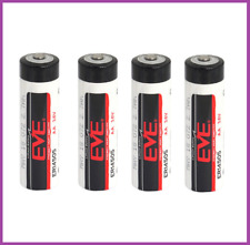4 Batterie Pile EVE 14505 14500 ER14505 3,6V Litio STILO AA 2700mAh Allarme