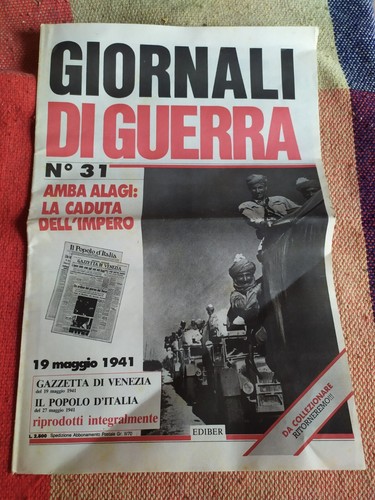 Giornali guerra amba - giornali, 31