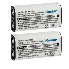 Kastar 2 pezzi batteria 2,4 V
