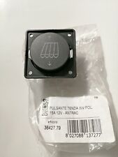 INTERRUTTORE PULSANTE TENDA TENDALINO 15A 12V ANTRACITE   - CAMPER CARAVAN