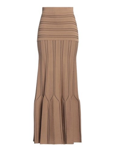 Maxi gonna donna marrone