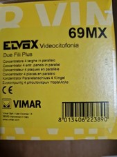 ELVOX VIDEOCITOFONIA DUE FILI