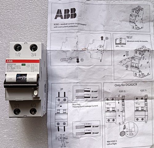 Abb ds202cm magnetotermico - abb,