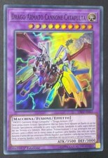 DRAGO ARMATO CANNONE CATAPULTA  Super Rara in Italiano LED2-IT021 YUGIOH