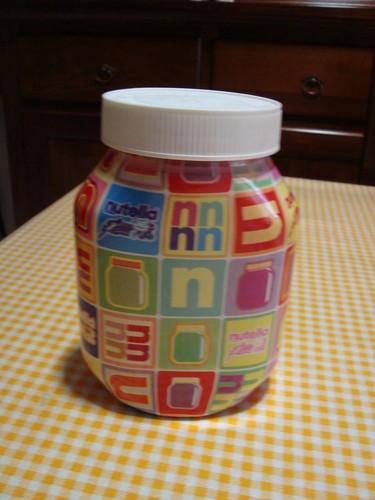 Nutella barattolo vetro - nutella,