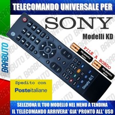 TELECOMANDO UNIVERSAL SONY KD-
