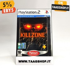 KILLZONE PLATINUM PLAYSTATION 2 SONY PS2 ITA PAL COMPLETO FAST SHIP 24H