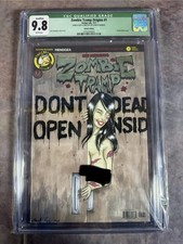 9.8 CGC Zombie Tramp #23 Copertina Schizzo ORIGINALE Mendoza Risque Variant 07/2017