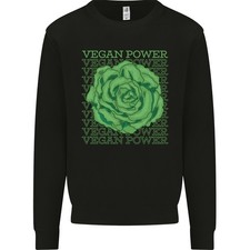 Felpa Uomo Vegan Power