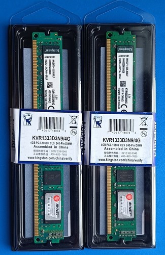 Kingston 8gb pc3 10600 - 8gb, 4