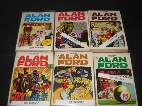 Alan ford numeri originali - alan,